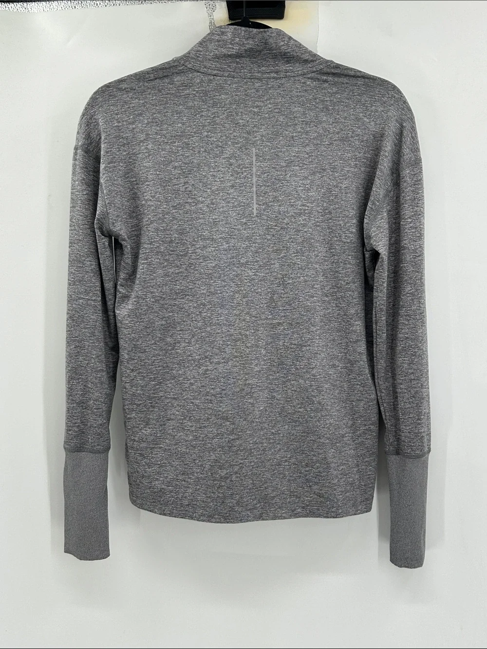 Nike Element 1/2 Zip Long Sleeve Running Top Grey Size XS